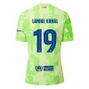 Maillot de Supporter FC Barcelone Lamine Yamal 19 Troisième 2024-25 Pour Enfant